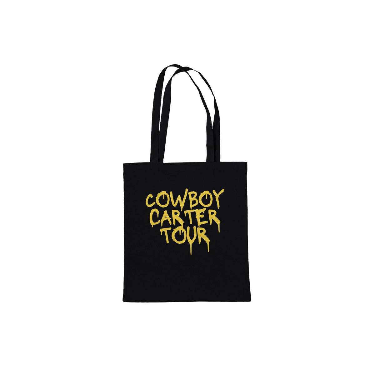 Beyoncé fan gift tote with yellow lettering