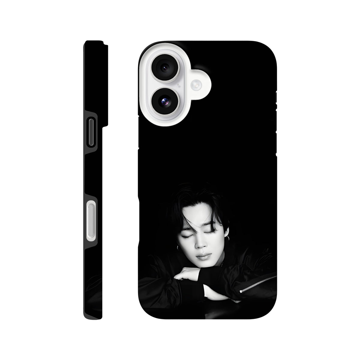 Protective BTS Jimin case with snug iPhone fit