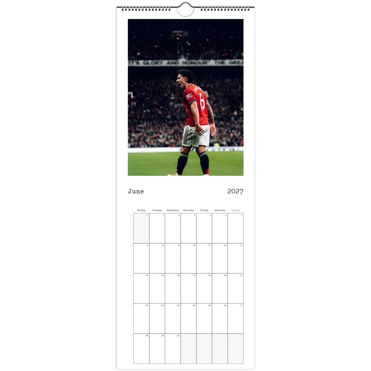 Manchester United June page 