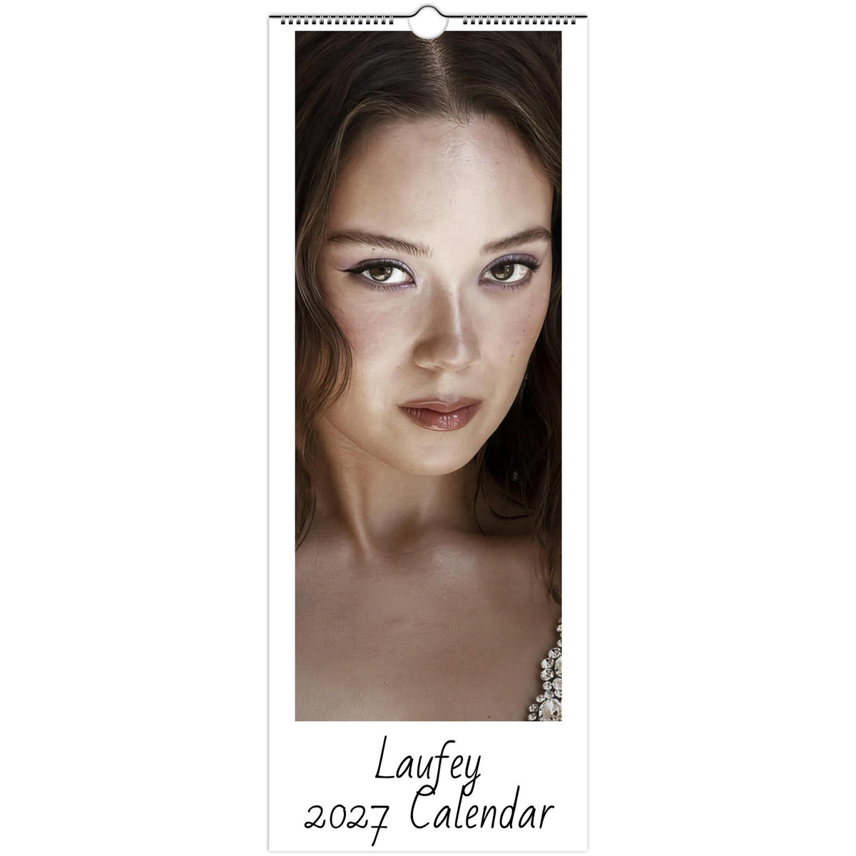 Laufey 2027 slim wall calendar cover