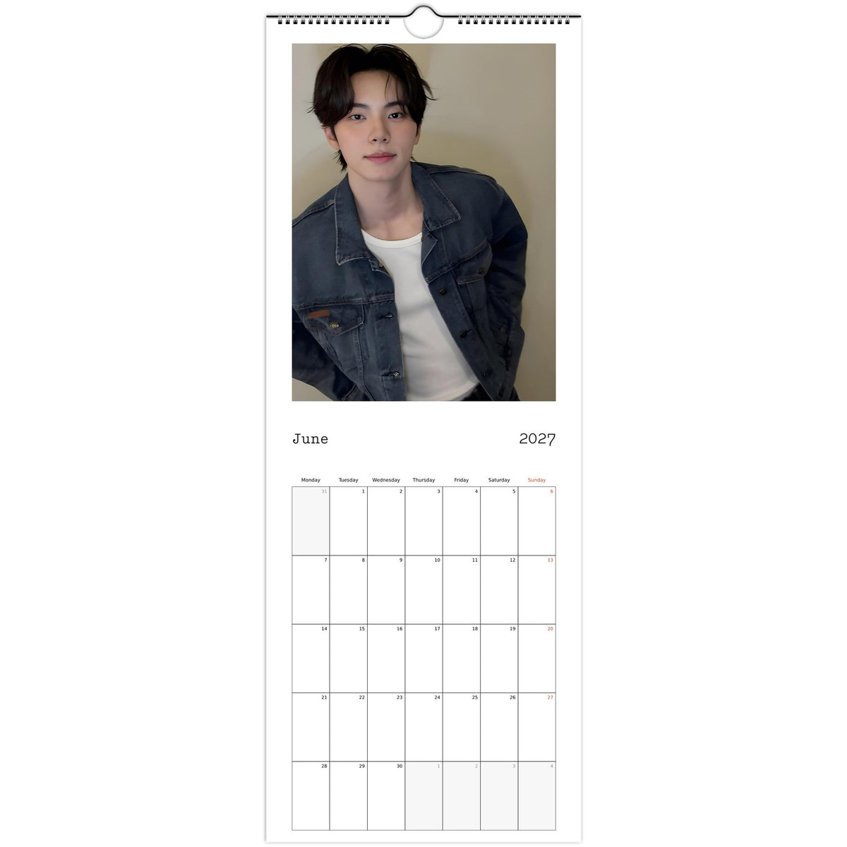 Lee Chae‑min calendar June photo