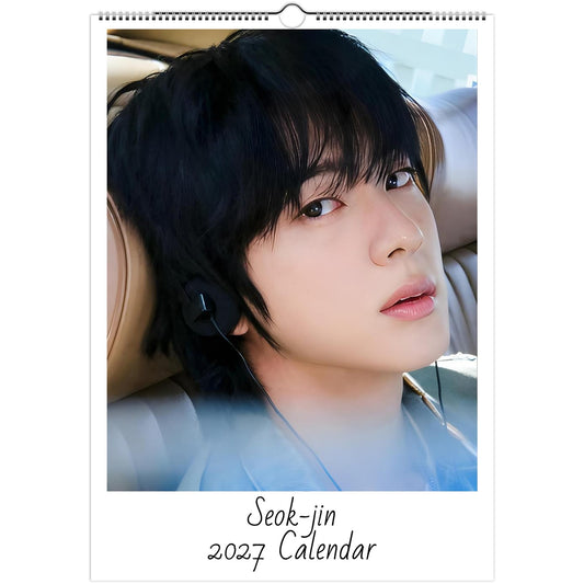 BTS Jin 2027 calendar cover