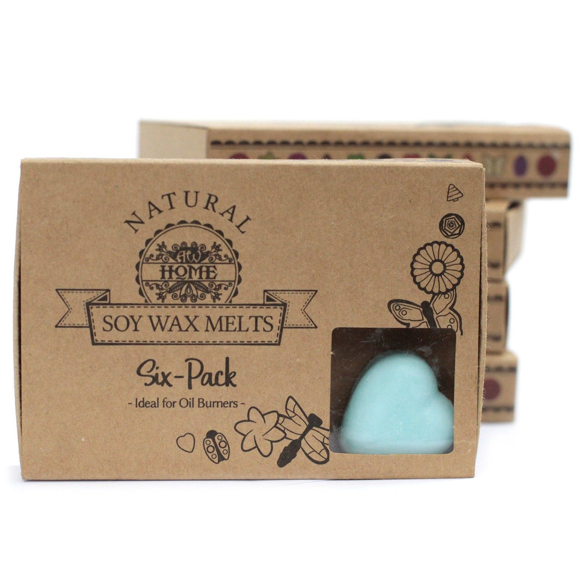 Close‑up of eco‑friendly soy wax melts made with natural fragrance oils