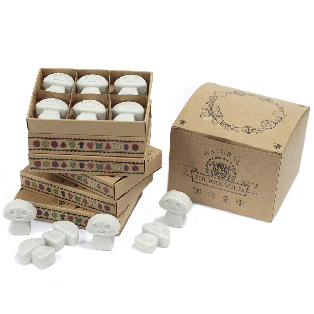 Hand‑poured Dark Patchouli wax melts with deep earthy fragrance