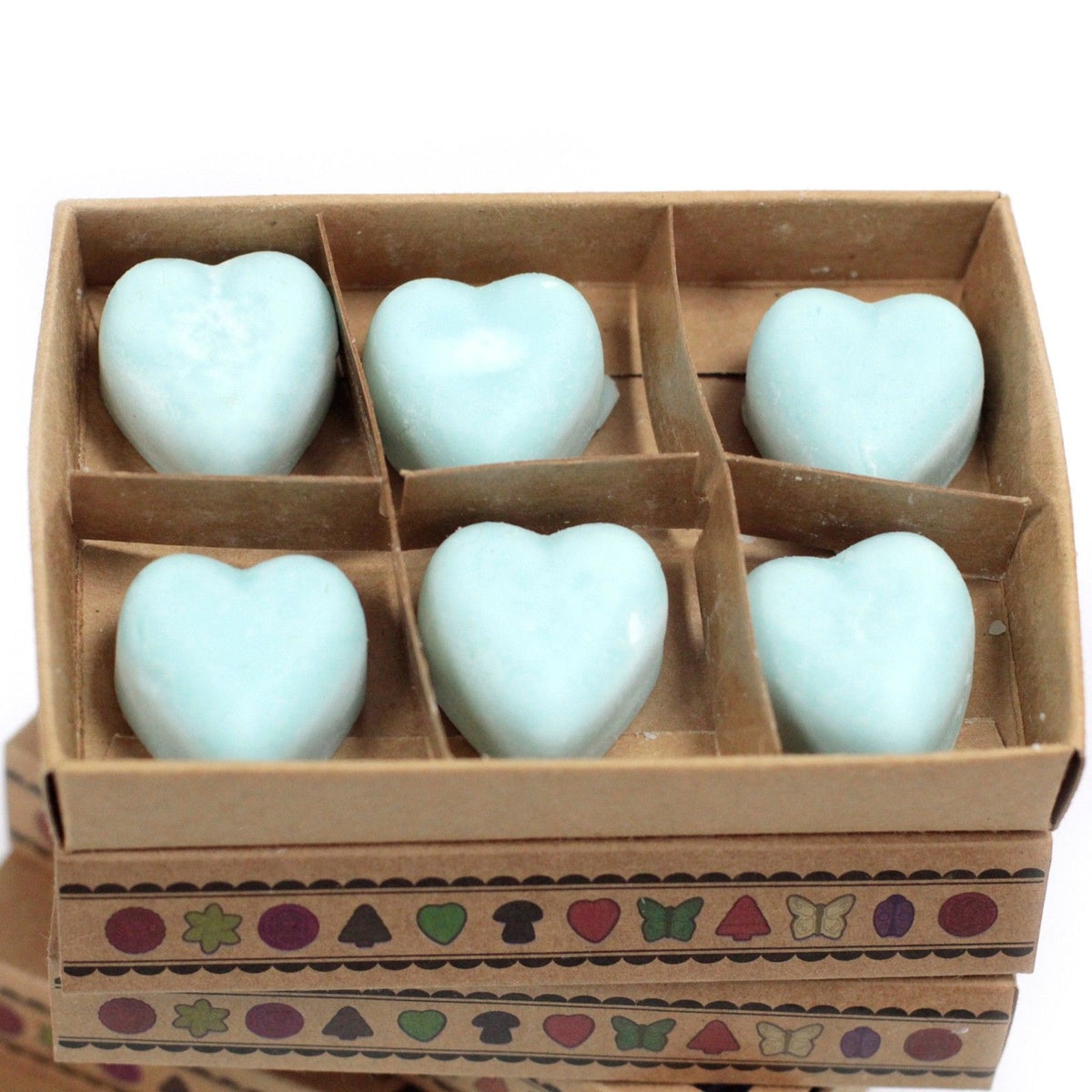 Box of six premium soy wax melts with strong long‑lasting fragrance