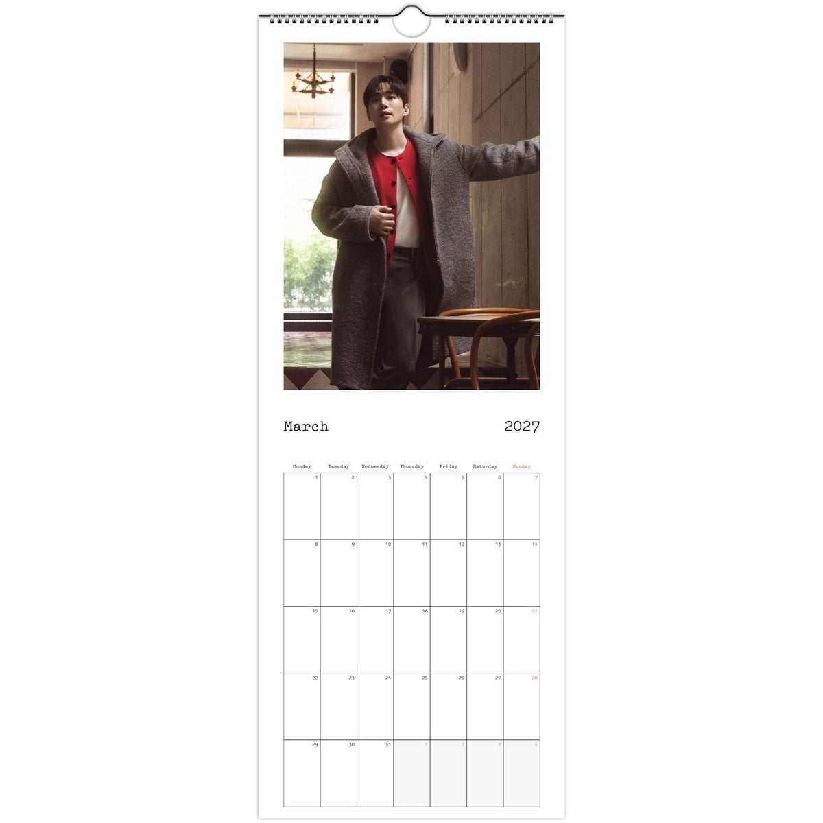 March Jun‑ho Calendar photo 