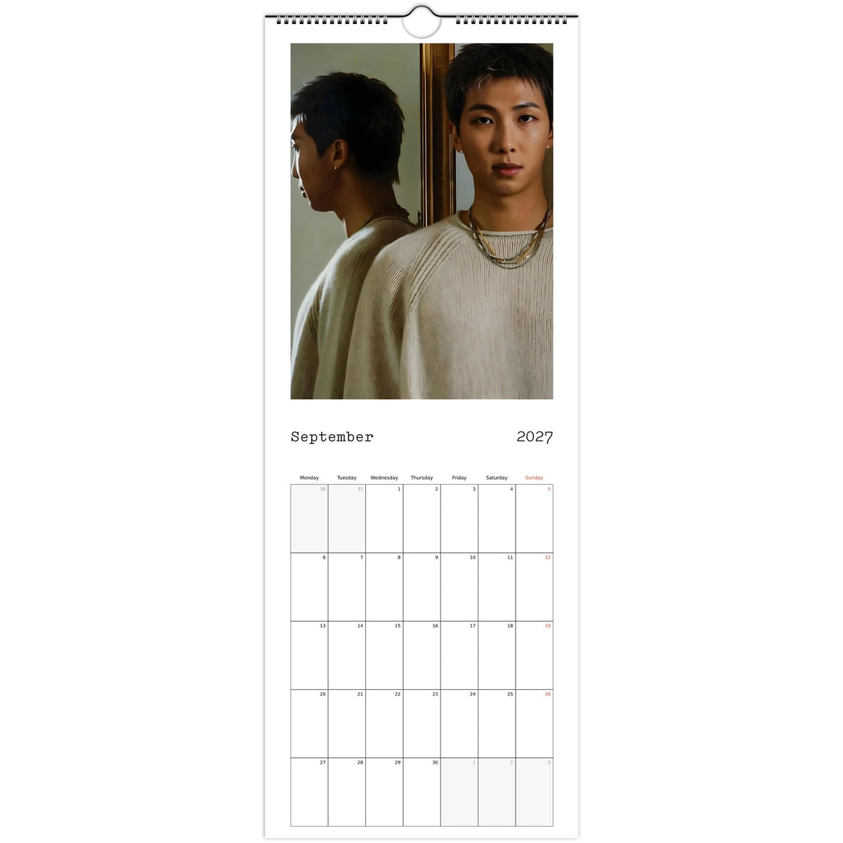 RM Calendar 2027 September photo