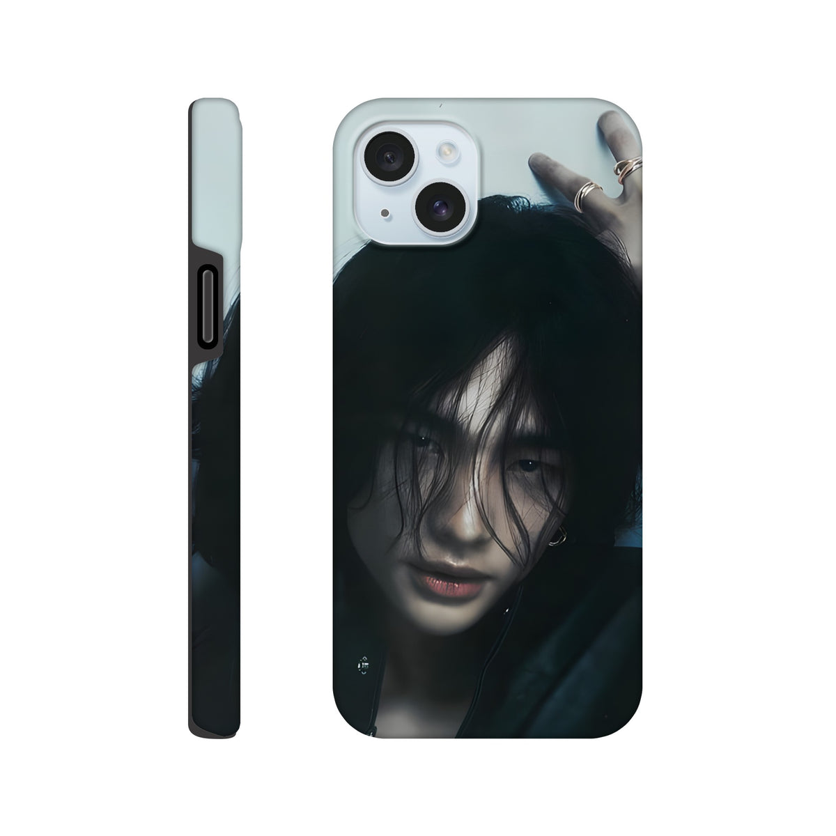Hyunjin Stray Kids iPhone case with durable hard shell
