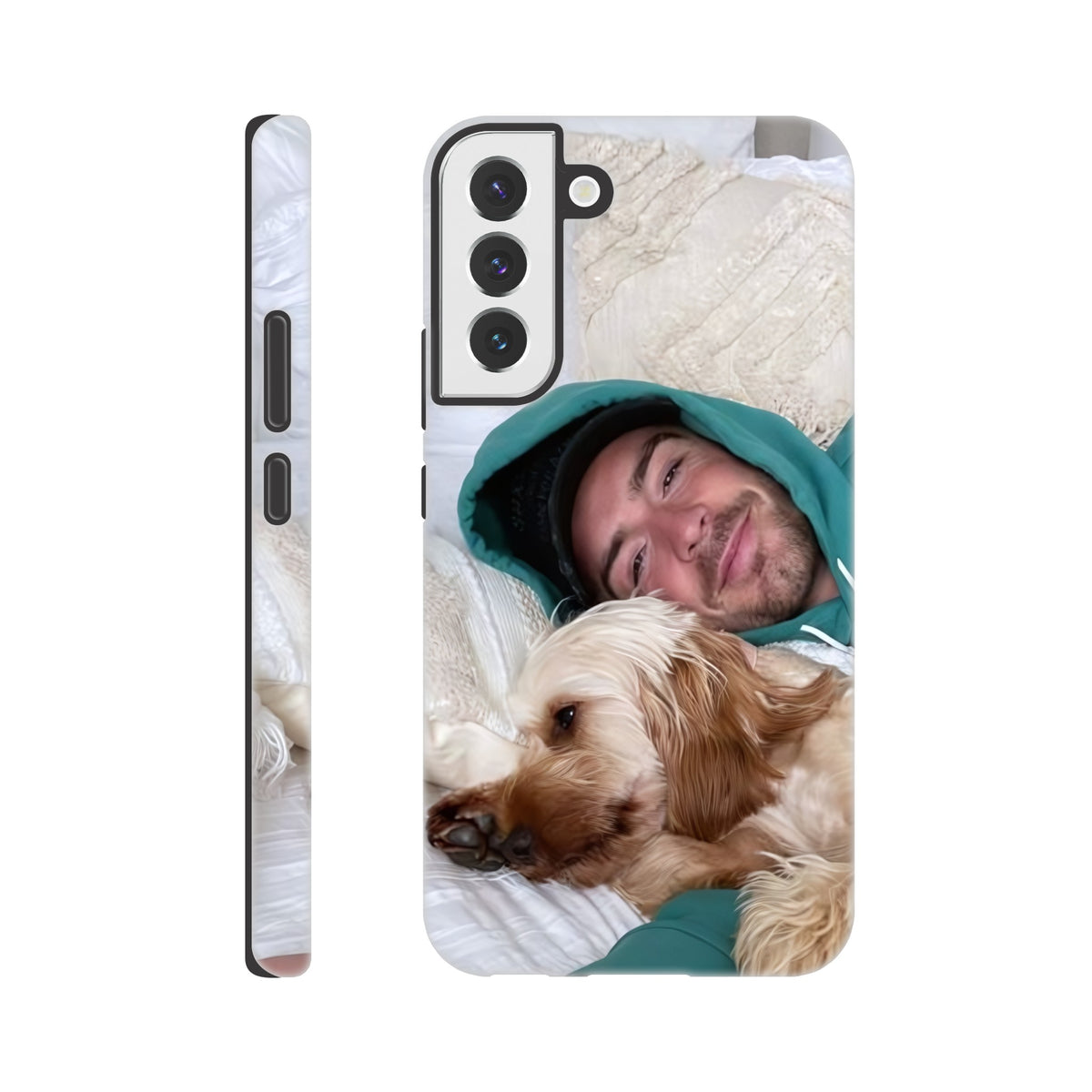 Durable dual‑layer Samsung case featuring Jack Grealish aesthetic art