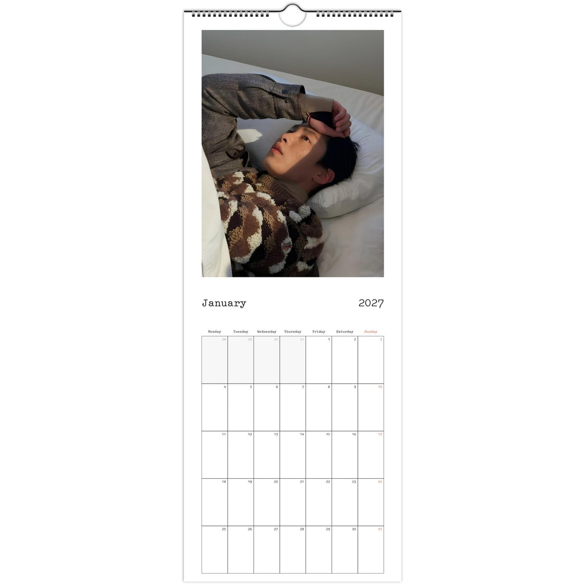 Lee Jae‑wook calendar January photo