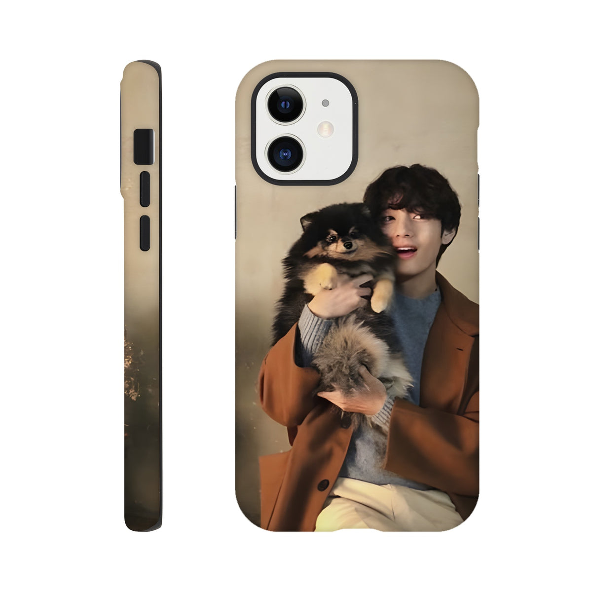 Protective iPhone case featuring Taehyung and Yeontan