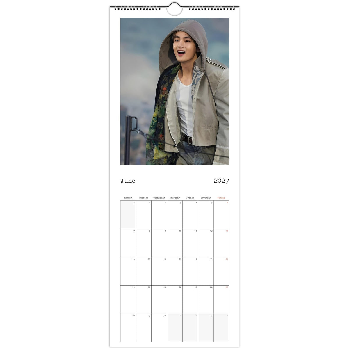 BTS V June ARIRANG Calendar 2027 photo