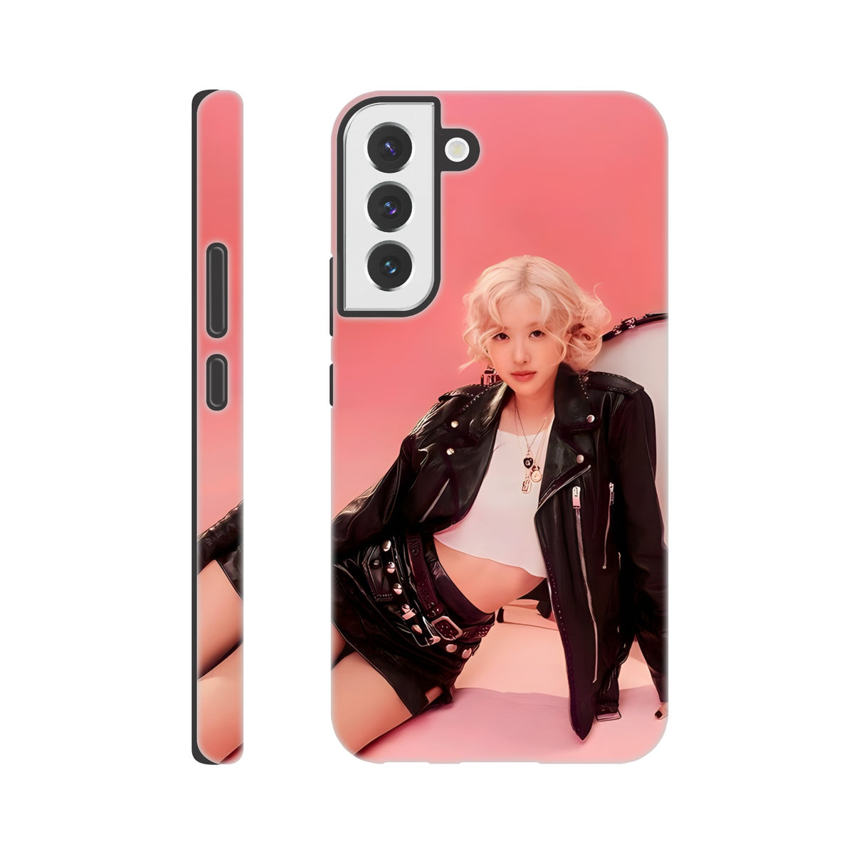 Durable Rosé Blackpink Samsung case designed for everyday protection