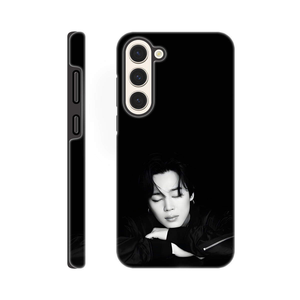 BTS Jimin Samsung tough phone case with dual‑layer protection