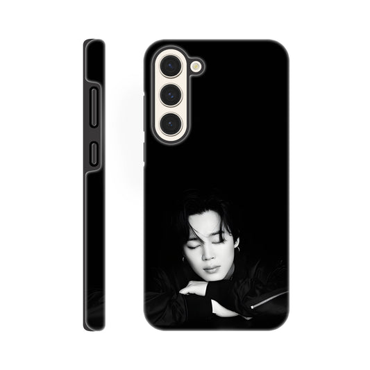 BTS Jimin Samsung tough phone case with dual‑layer protection