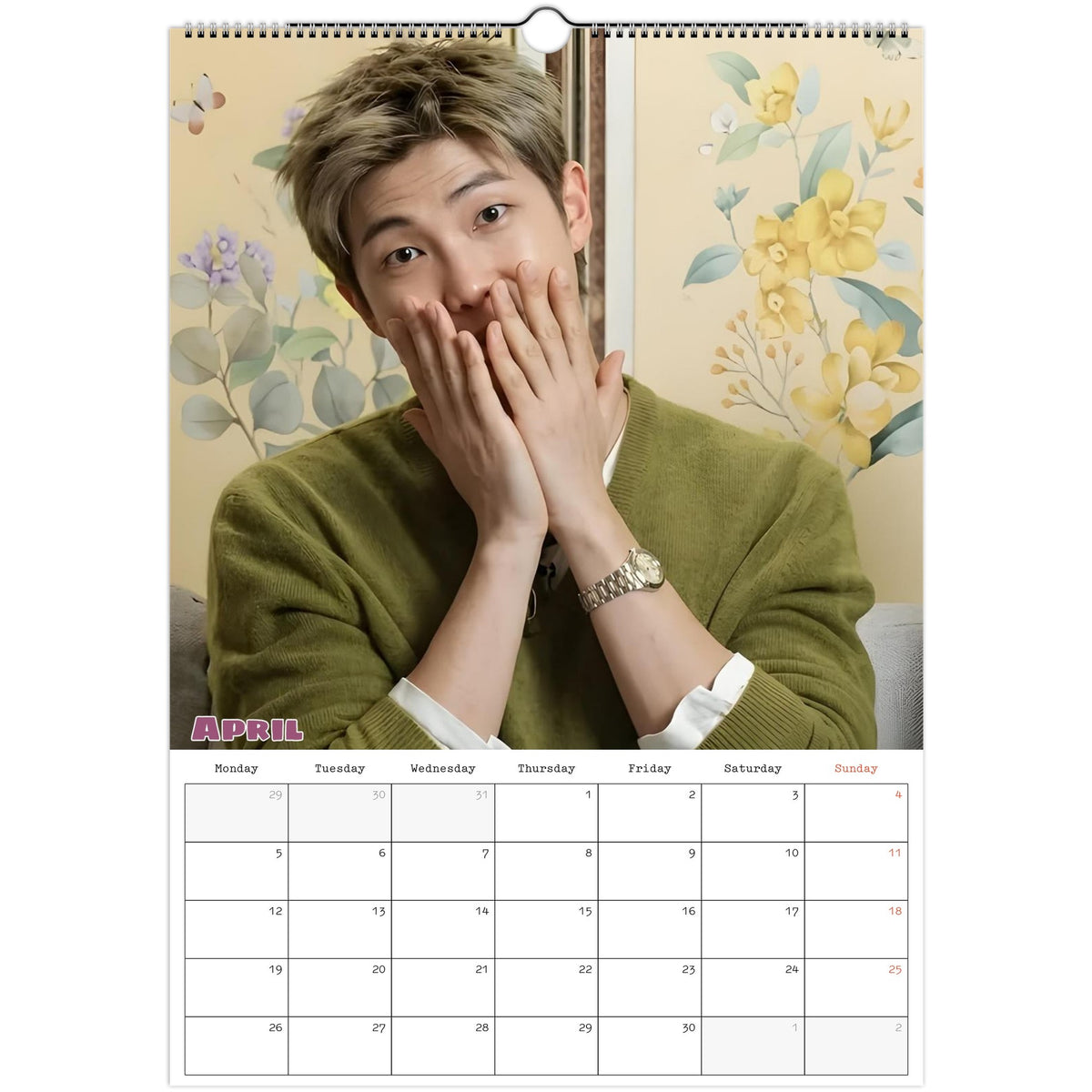 RM Calendar 2027 April photo