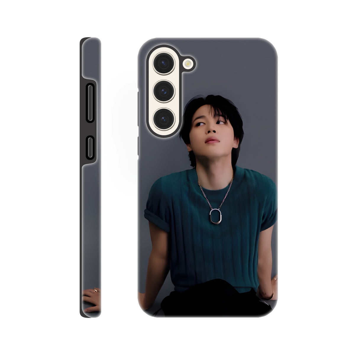 BTS Jimin Samsung tough case with dual‑layer protection