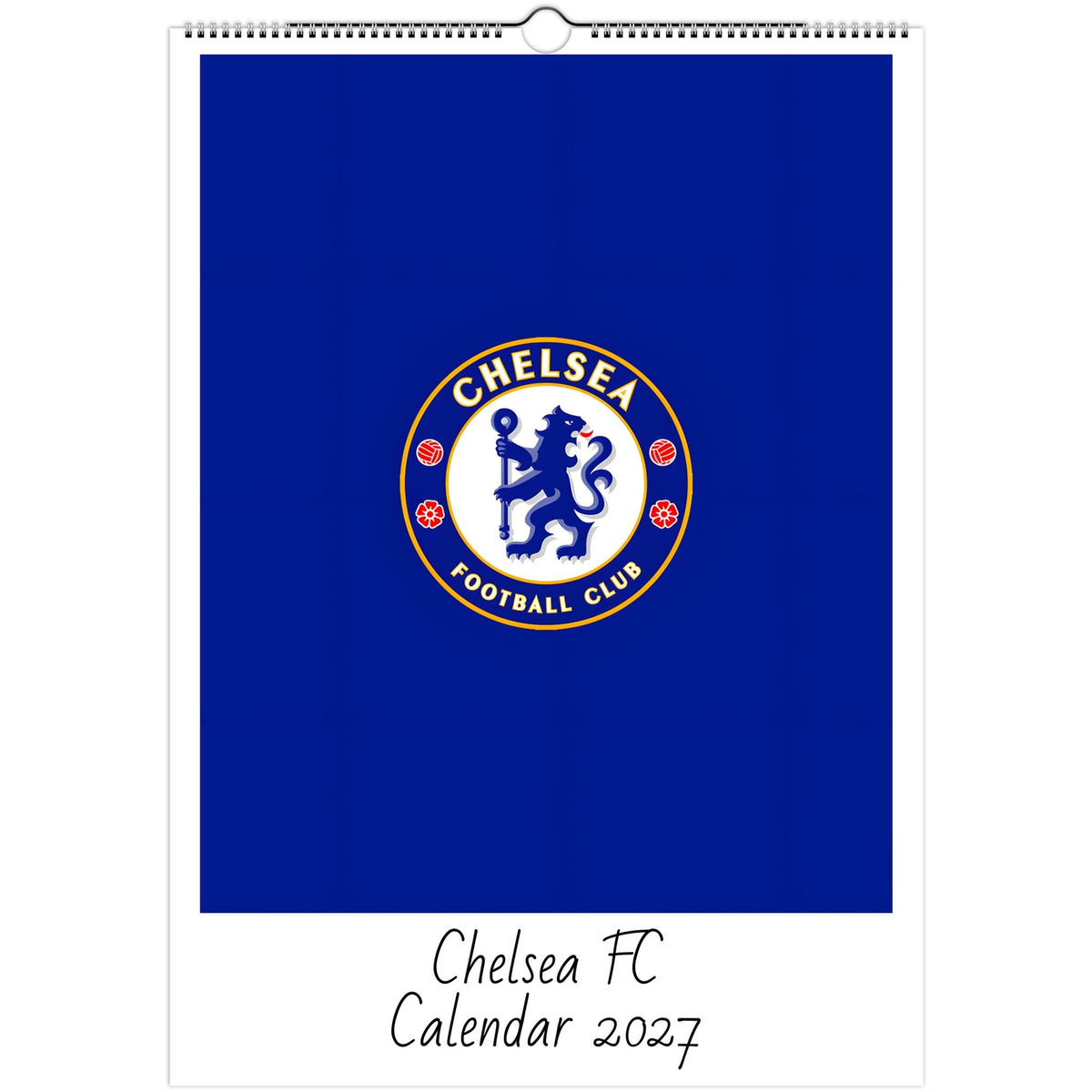 Chelsea FC 2027 calendar cover