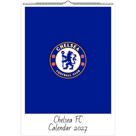 Chelsea FC 2027 calendar cover