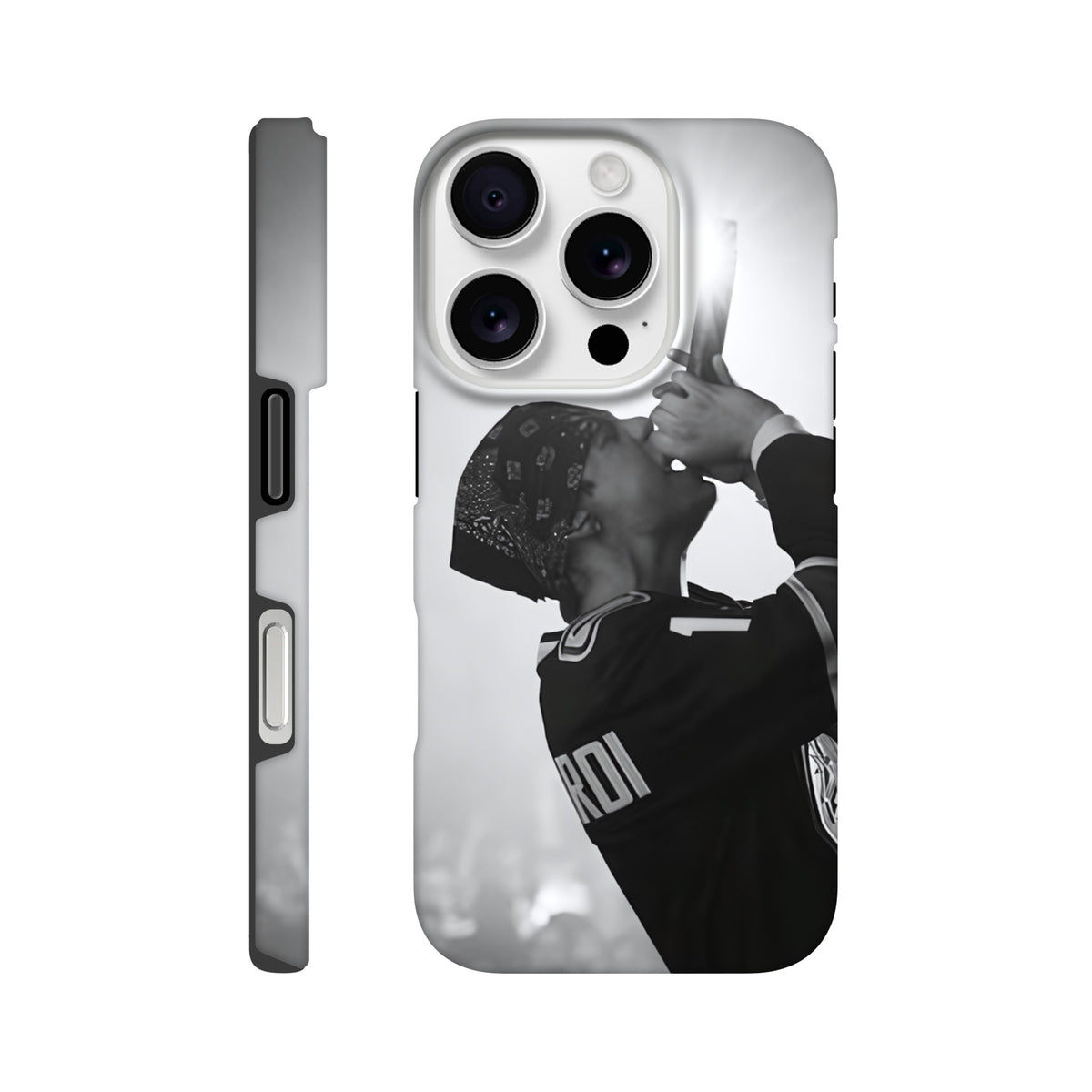Artist themed iPhone case featuring The Kid LAROI aesthetic