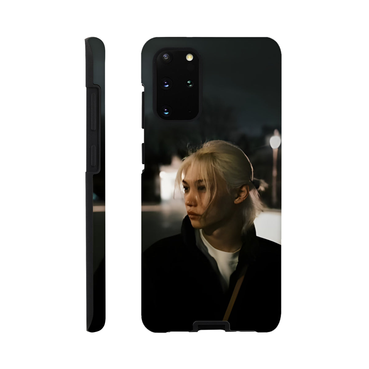 Samsung case with Felix design and reinforced corners