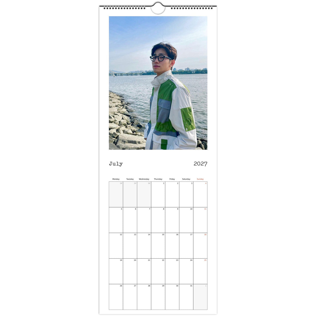 Nam Yoon‑su calendar July photo