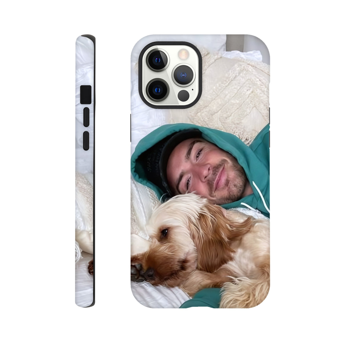 Trendy iPhone case featuring Jack Grealish casual boyfriend style