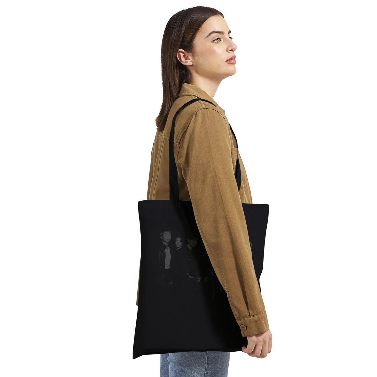 Eco‑friendly BTS cotton tote bag