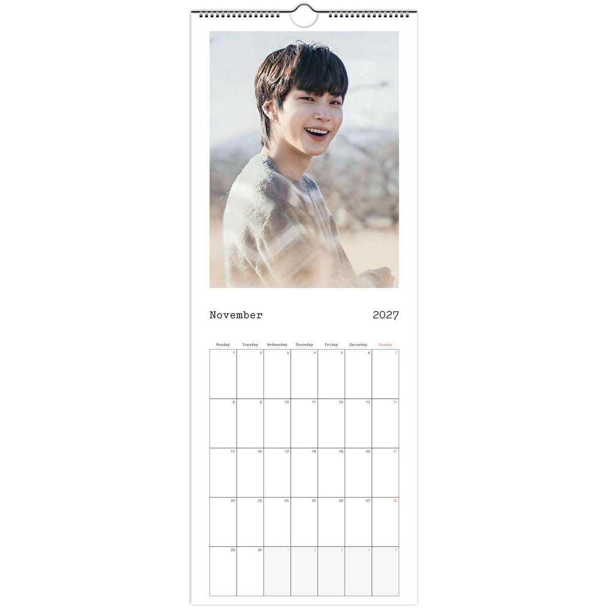 Hwang In‑youp calendar November photo