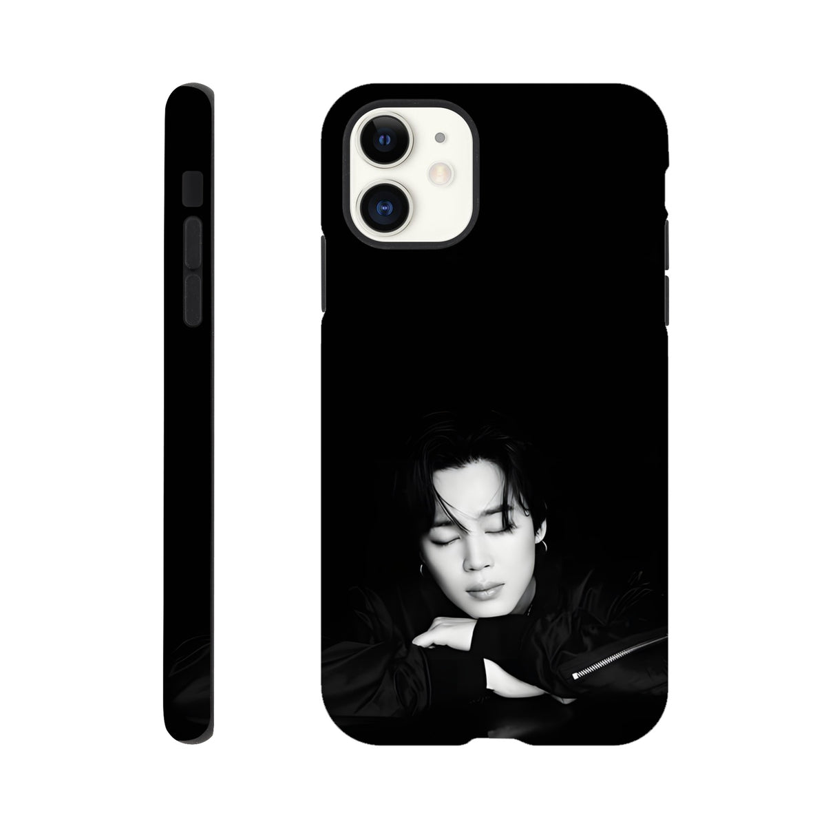 Protective iPhone case with Jimin K‑pop artwork