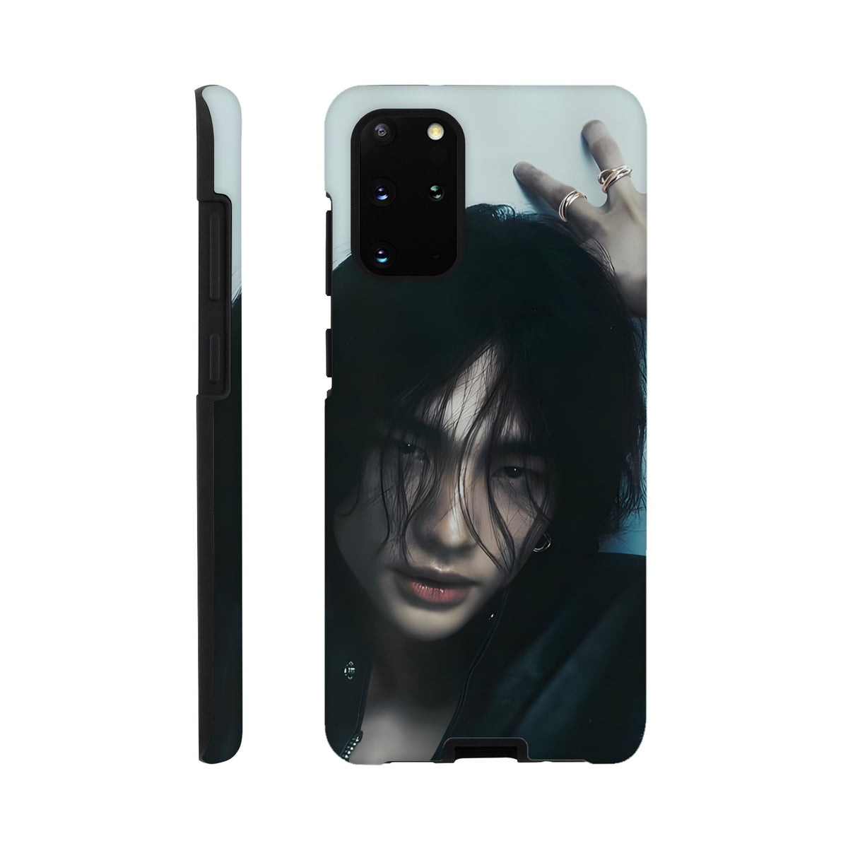 Protective Samsung tough case featuring Hyunjin for K‑pop fans