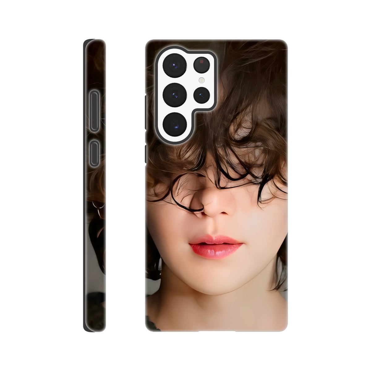 Samsung tough case with SUGA artwork and impact‑resistant layers