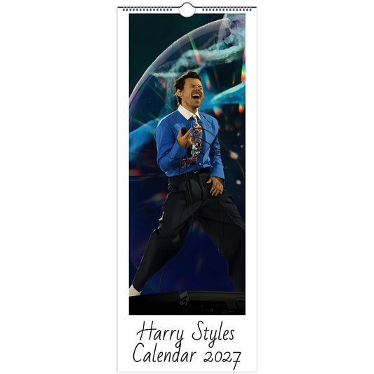 Harry Styles 2027 live calendar cover