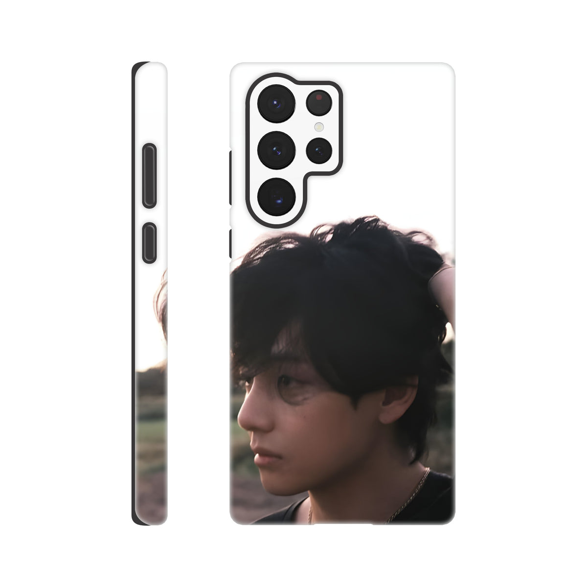 Scratch‑resistant BTS V Samsung protective case