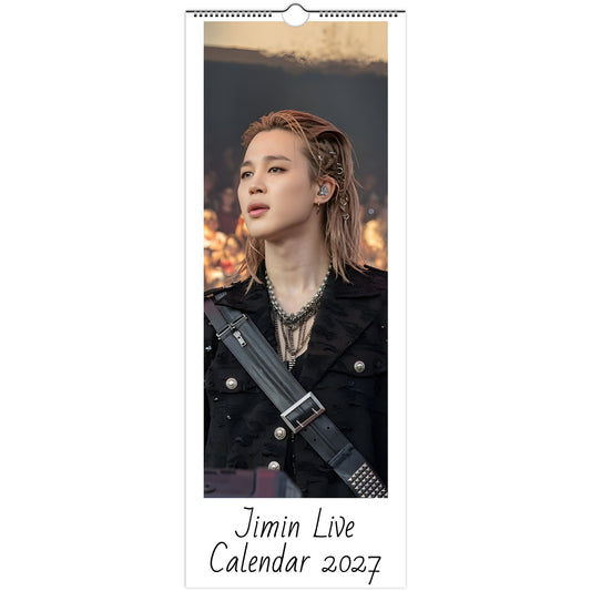 BTS Jimin 2027 calendar cover