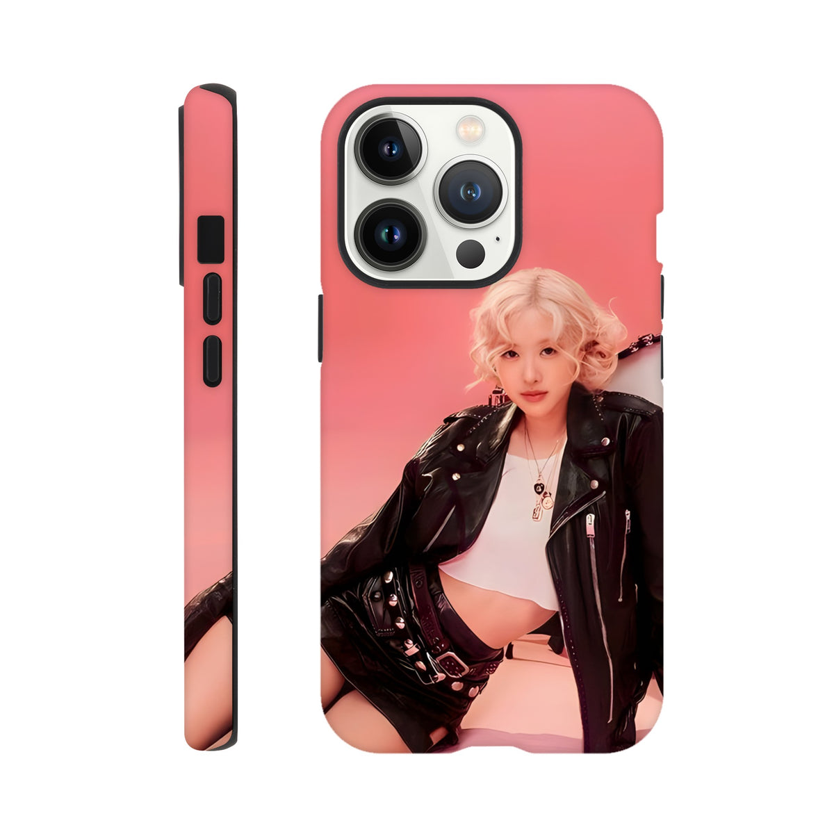 K‑pop Rosé protective iPhone case for fans