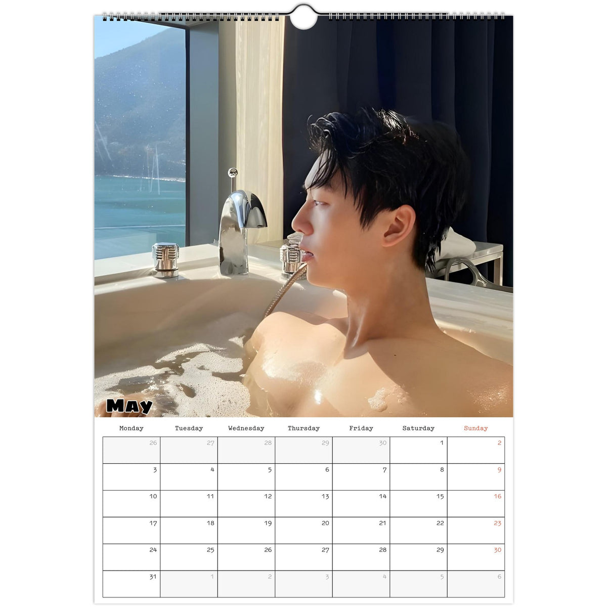 Choi Hyun‑wook calendar May photo