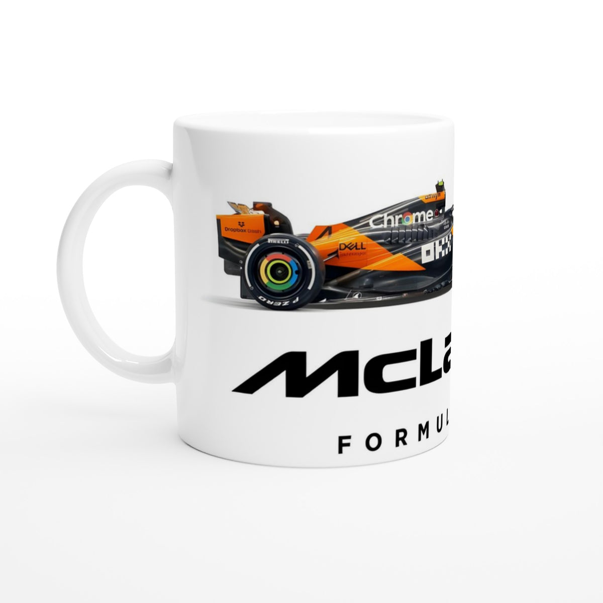 High‑quality McLaren MCL39 Formula 1 fan mug