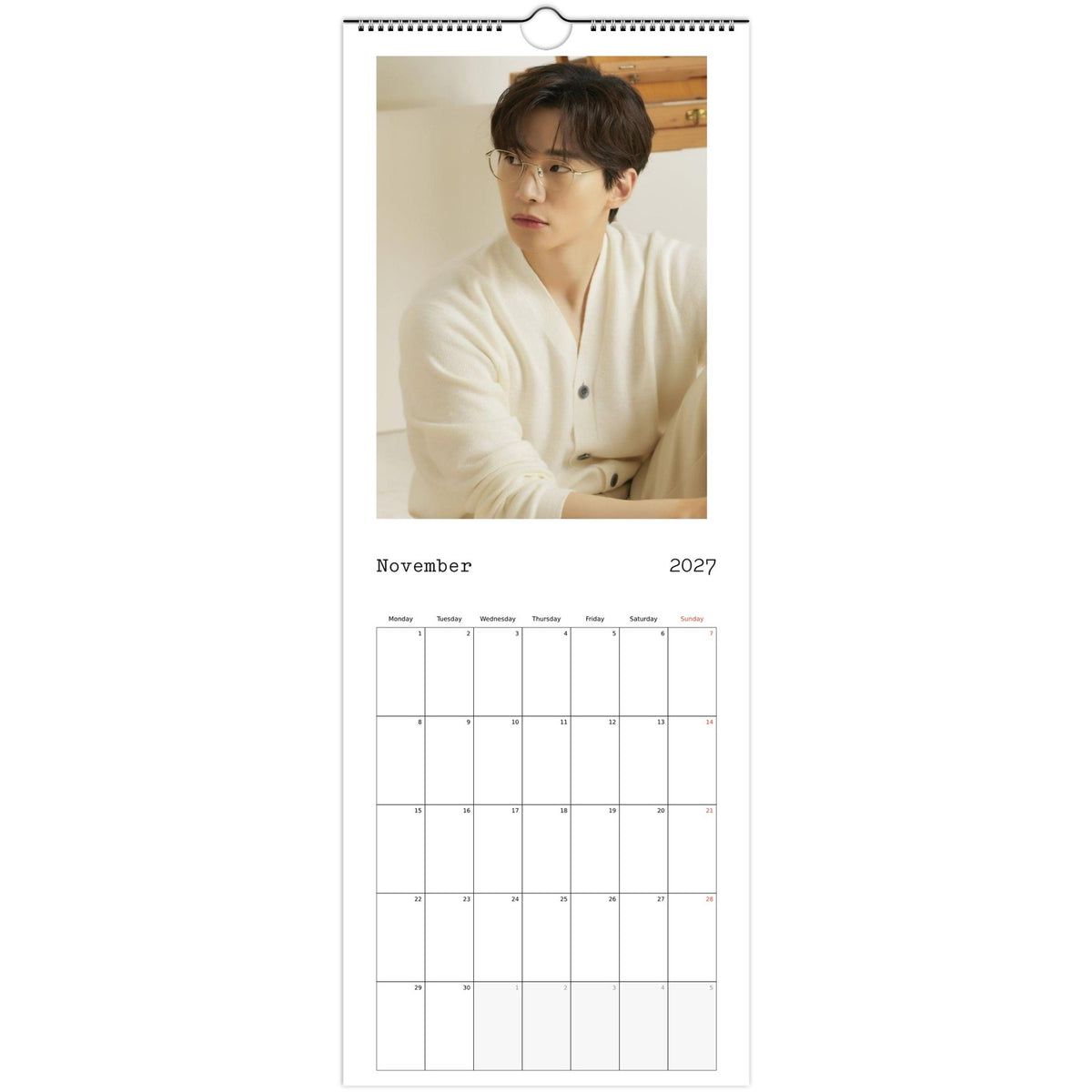 November Jun‑ho Calendar photo 