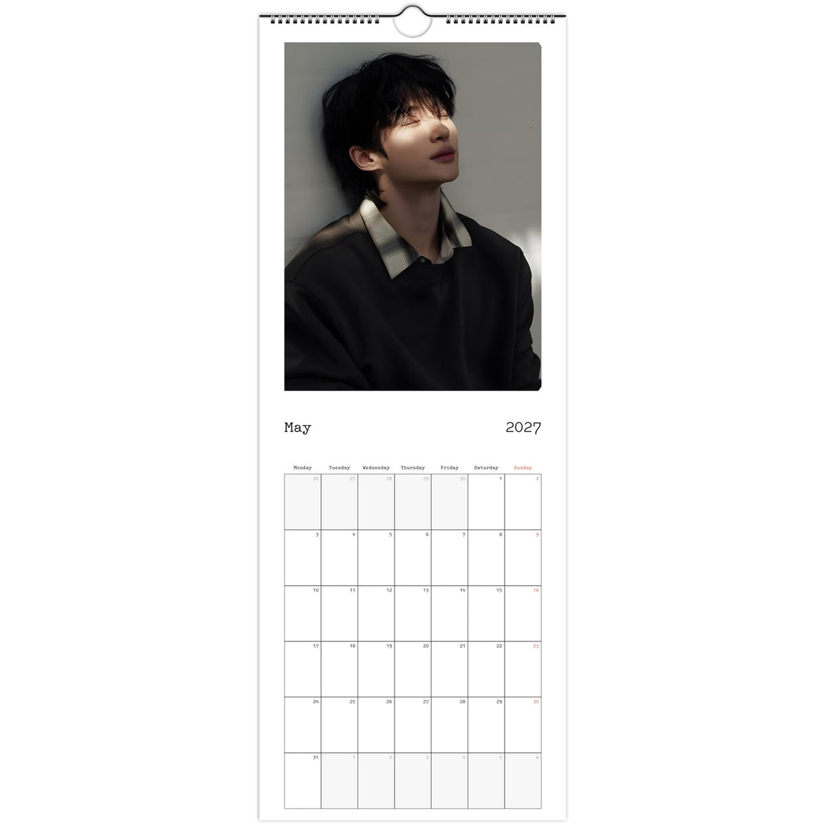Byeon Woo‑seok calendar May photo
