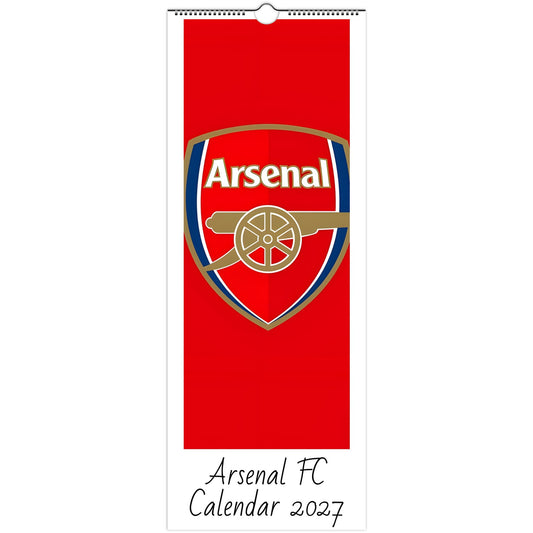 Arsenal Calendar 2027 calendar cover