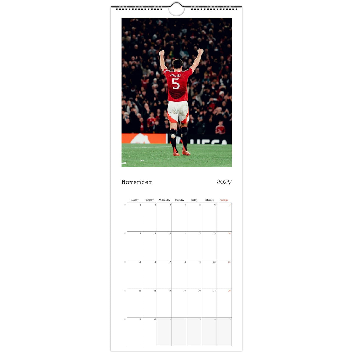 Manchester United November page 
