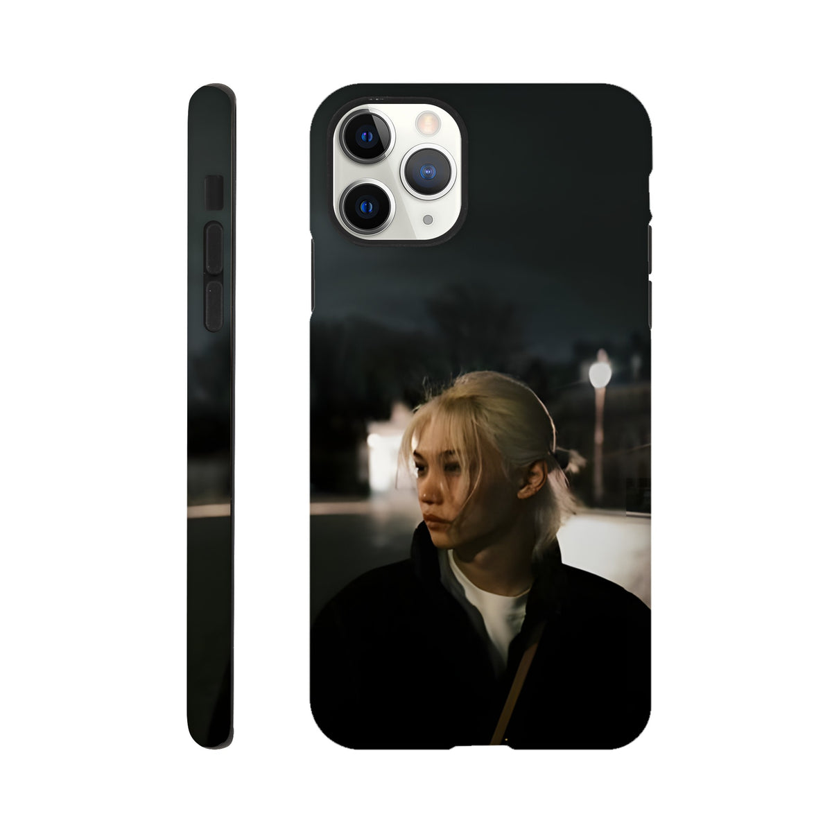 Protective Felix Stray Kids case with snug iPhone fit