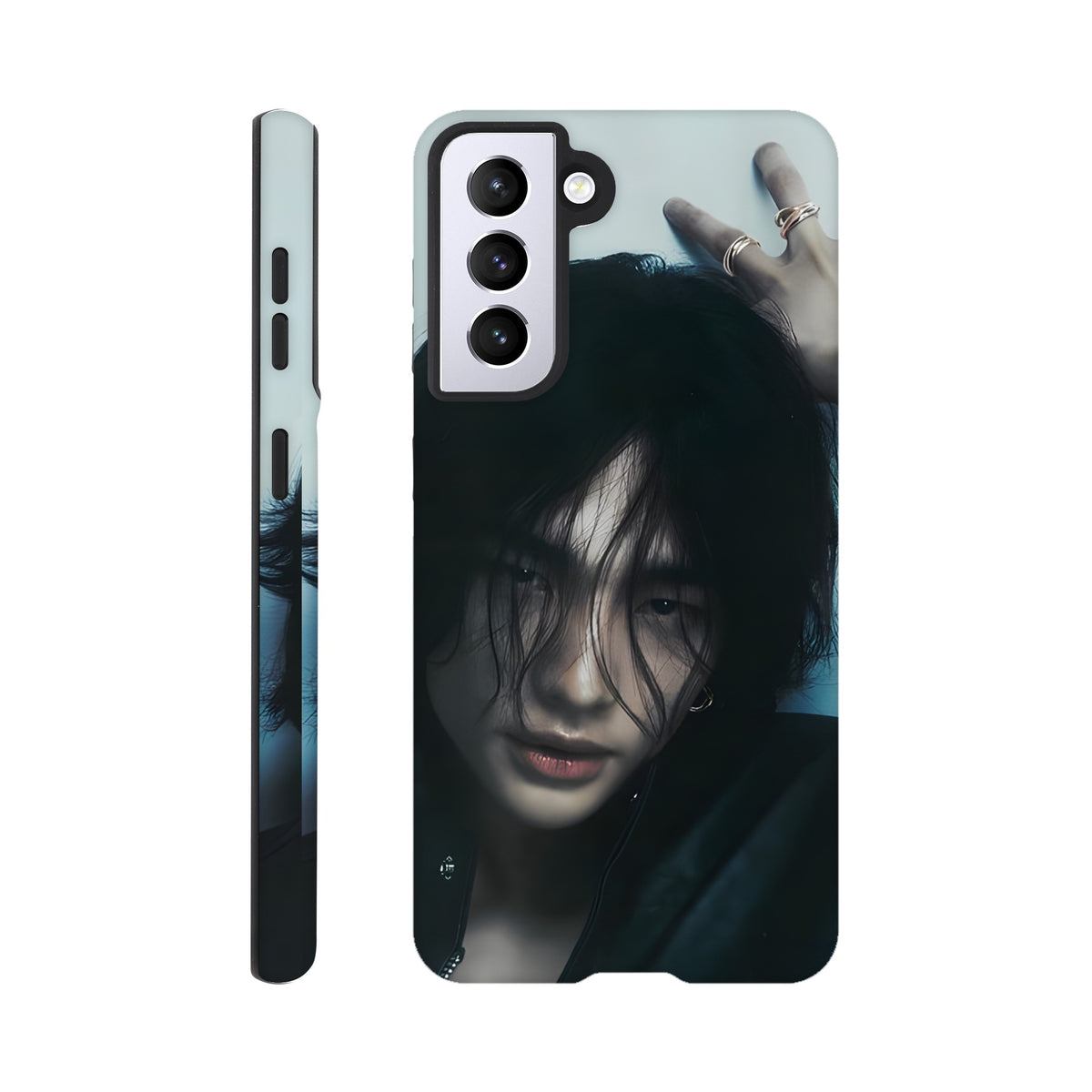 Stray Kids Hyunjin Samsung case offering premium dual‑layer protection