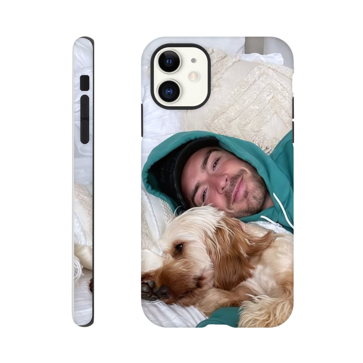 Protective dual‑layer iPhone case featuring Jack Grealish portrait