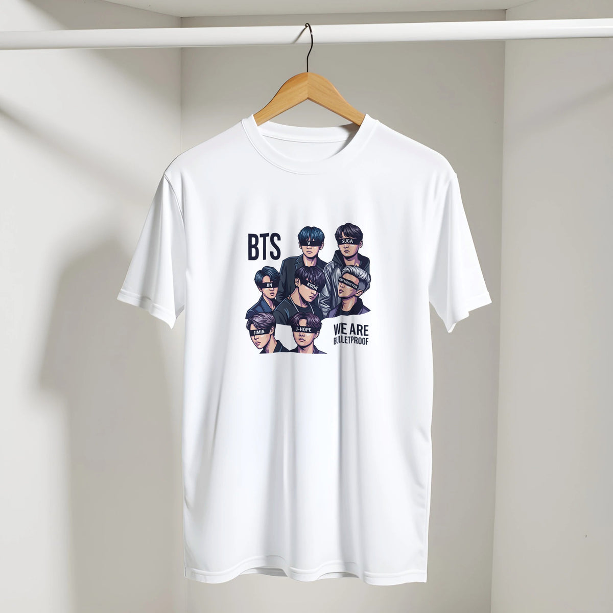 BTS 2026 tour era white tee