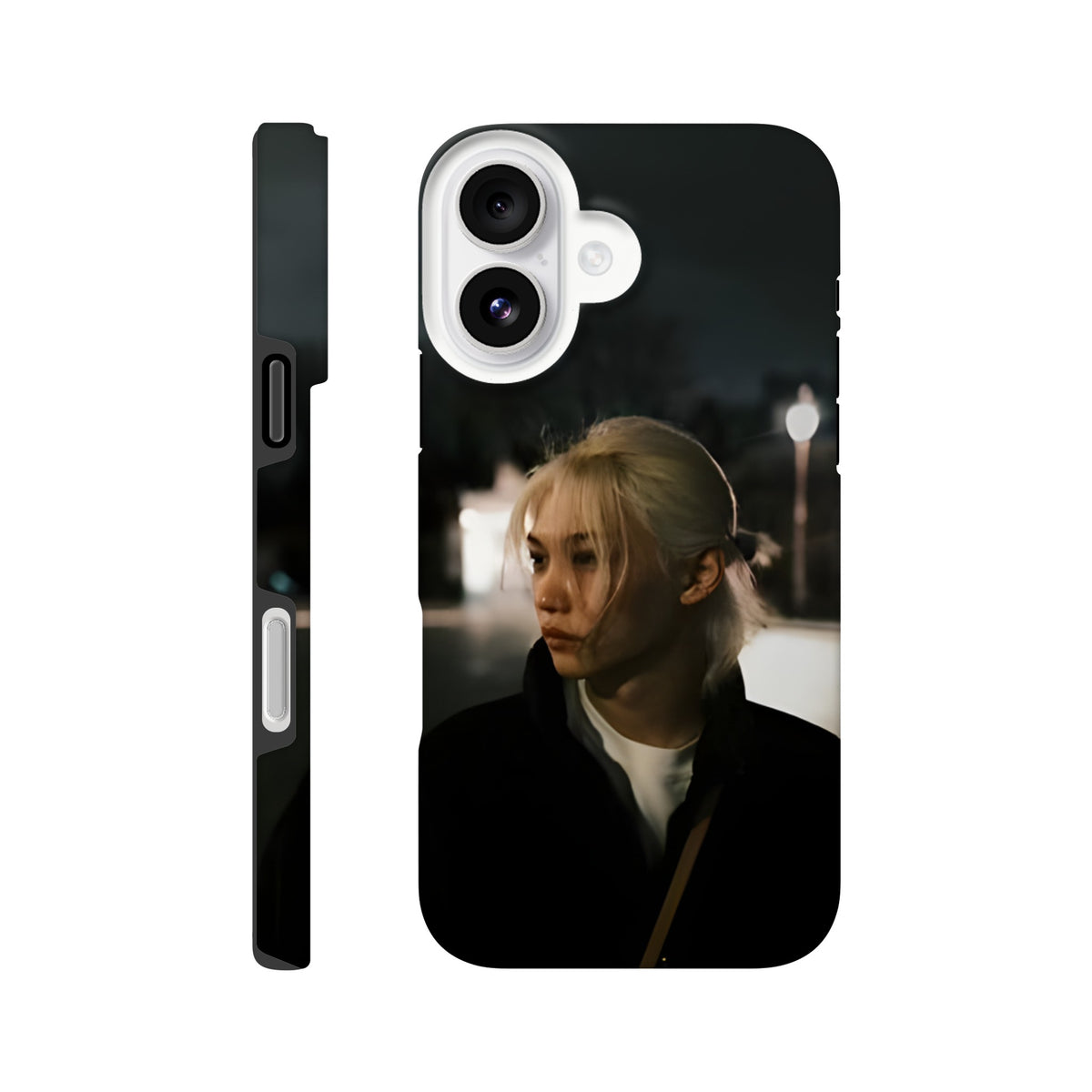 Protective iPhone case with Felix K‑pop artwork