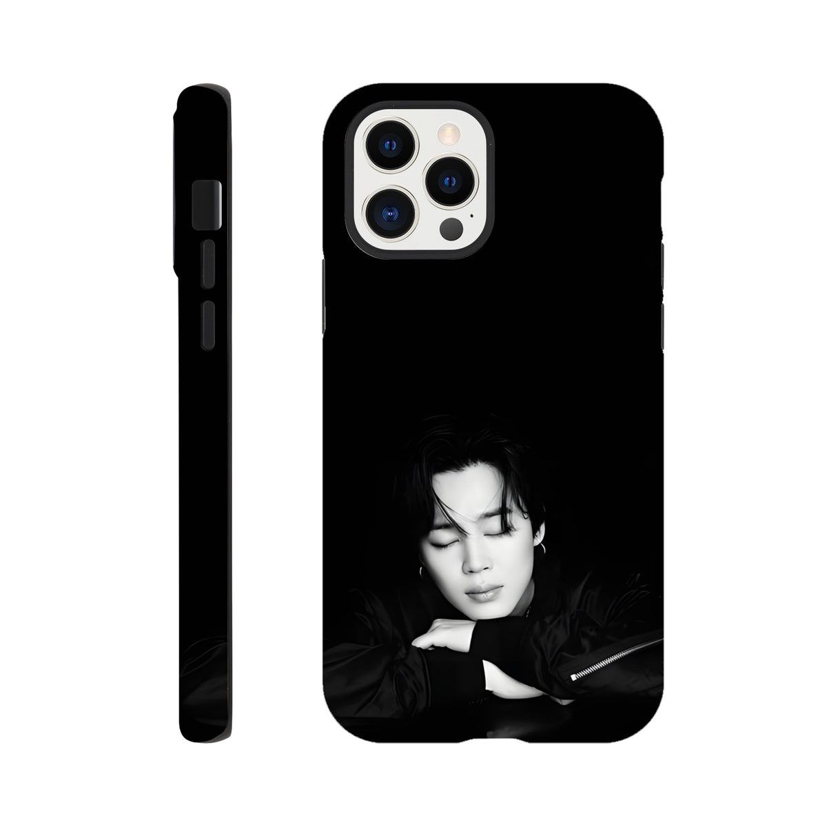 Aesthetic Jimin iPhone tough case with premium artwork