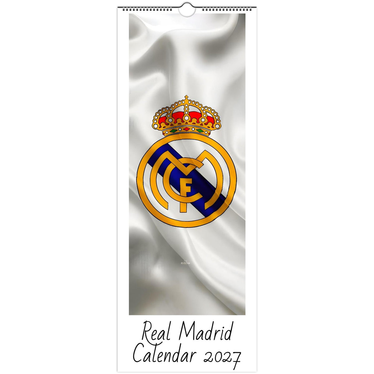 Real Madrid 2027 calendar cover