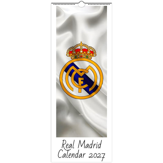 Real Madrid 2027 calendar cover